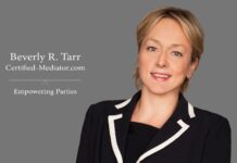 La Mediadora Internacional Beverly Tarr vuelve a Madrid