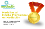 Entrega de las Medallas al Mérito Profesional en Mediación