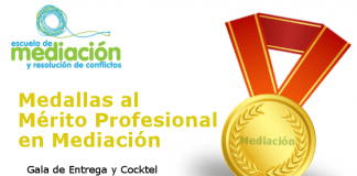 Entrega de las Medallas al Mérito Profesional en Mediación