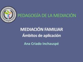 Mediación Familiar, ámbitos de aplicación