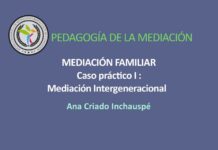 Mediación Familiar, Caso práctico Mediación Intergeneracional