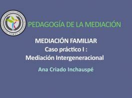 Mediación Familiar, Caso práctico Mediación Intergeneracional