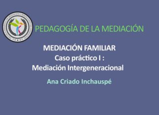 Mediación Familiar, Caso práctico Mediación Intergeneracional