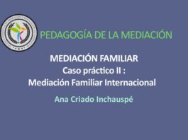 Mediación Familiar Internacional, análisis de un caso real