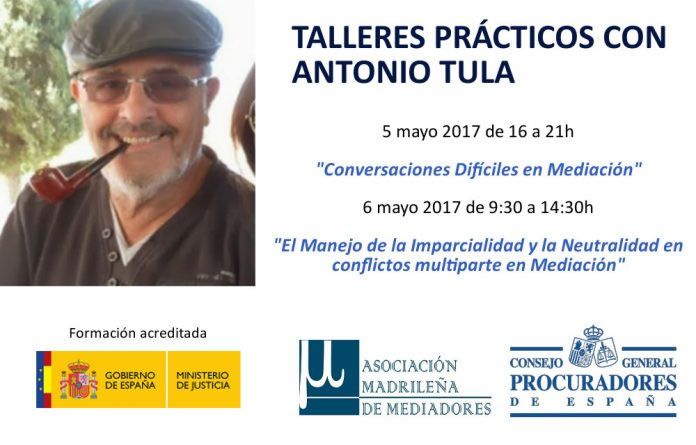 Formación continua para Mediadores con Antonio Tula