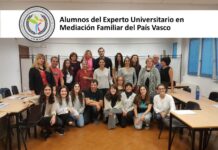 Alumnos del Experto en Mediación Familiar del País Vasco