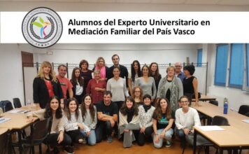 Alumnos del Experto en Mediación Familiar del País Vasco