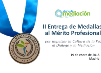 Diario de Mediación entrega las Medallas al Mérito Profesional 2018