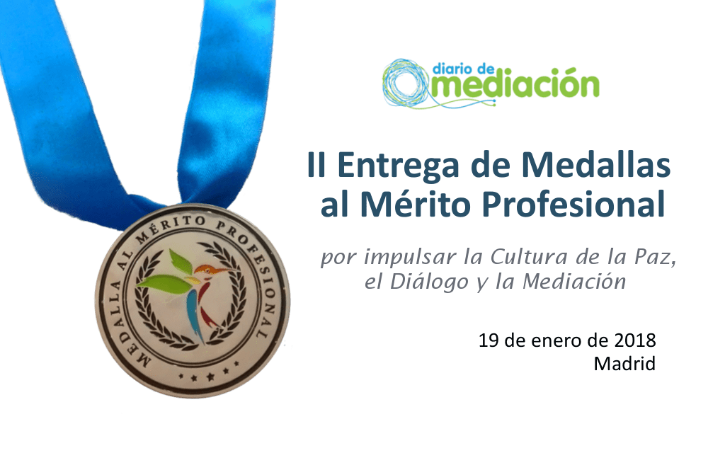 Diario de Mediación entrega las Medallas al Mérito Profesional 2018