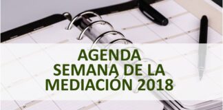 Agenda Semana de la Mediación 2018