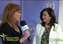 Concha Burgos, rectora de UDIMA, en la Entrega de Medallas al Mérito Profesional 2018