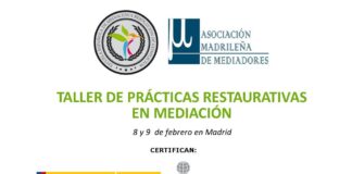 taller de prácticas restaurativas, imparte Inmaculada Gabaldón Gabaldón