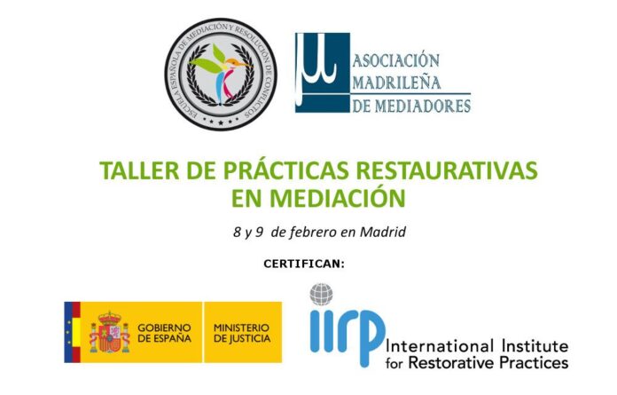 taller de prácticas restaurativas, imparte Inmaculada Gabaldón Gabaldón