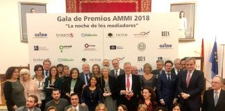 Federico Mayor Zaragoza fue uno de los galardonados en la Gala de Premios AMMI 2018.