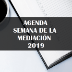 Agenda Semana de la Mediación 2019