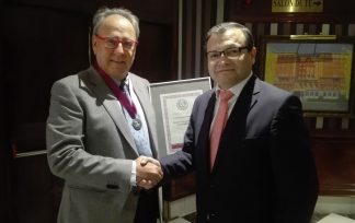 Pascual Ortuño recibe la Medalla al Mérito Profesional 2019