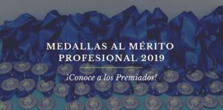 Premiados Medallas Mérito Profesional 2019