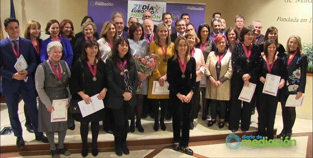 Premiados Medallas al Mérito Profesional 2019 Diario de Mediación