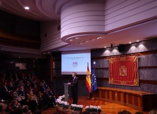 Carlos Lesme en el acto del CGPJ Mediación