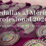 premiados con la medalla al mérito profesional 2020