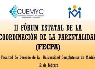 II FORUM ESTATAL COORDINACION PARENTALIDAD