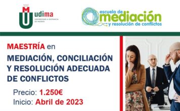 Presentación de la Maestría en Mediación, Conciliación y Resolución Adecuada de Conflictos