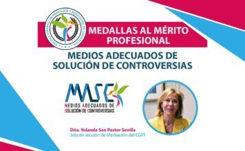 Dña. Yolanda San Pastor Sevilla – Medalla al Mérito Profesional 2025