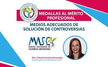 Dña. Yolanda Sánchez Hernández – Medalla al Mérito Profesional 2025