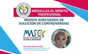 Dña. María Elina Schreiber – Medalla al Mérito Profesional 2025