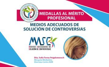 Dña. Sofia Torras Puigdomenech – Medalla al Mérito Profesional 2025