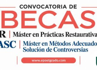 Abierta convocatoria de becas de hasta el 60 % para dos másteres en prácticas restaurativas y resolución de controversias